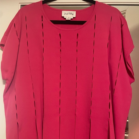Joseph Ribkoff Car Wash Fuchsia Sweater size L - Picture 9 of 9
